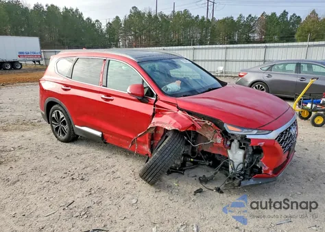 2020 Hyundai Santa Fe Sel z USA, uszkodzony, nr VIN 5NMS3CAA0LH195434